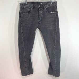 Levis LEJ 502 Engineered Jeans Mens 32x27 Performance Gray Wash Denim